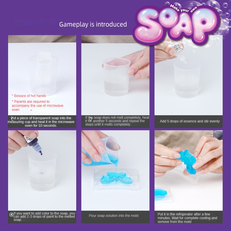 Children Magic Science Experim - Soap Making Kit For Kids incelemesi ve fiyatı