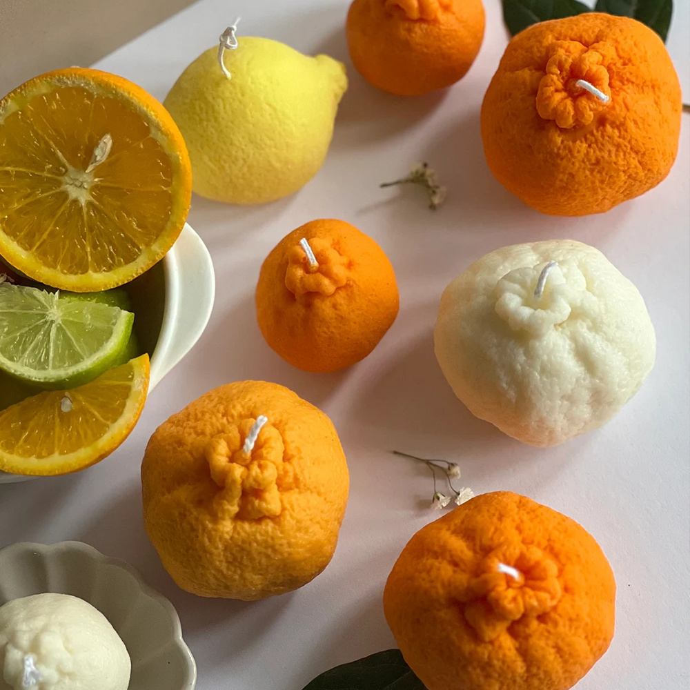 Orange Fruit Candle Mold DIY S - Soap Making Additives incelemesi ve fiyatı