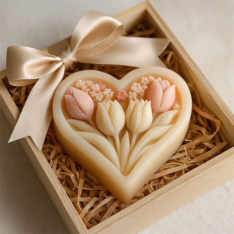 Silicone Mold for Heart-shaped - Soap Making Experiment incelemesi ve fiyatı