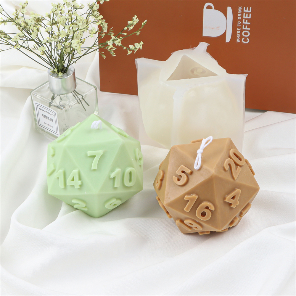 Large Silicone Polyhedral Dice - Soap Making Additives incelemesi ve fiyatı