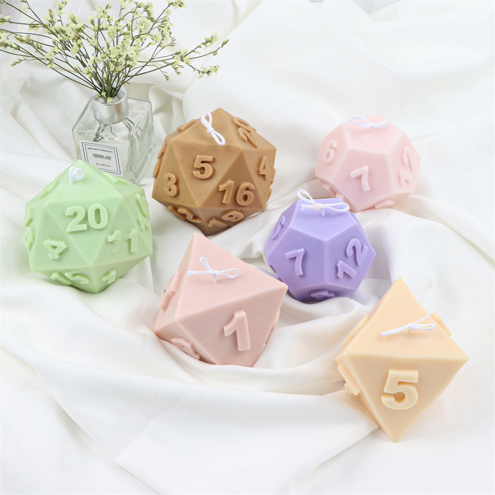 Large Silicone Polyhedral Dice - Soap Making Additives incelemesi ve fiyatı